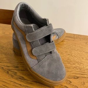 Vans Size 3 Boys Velcro shoe.